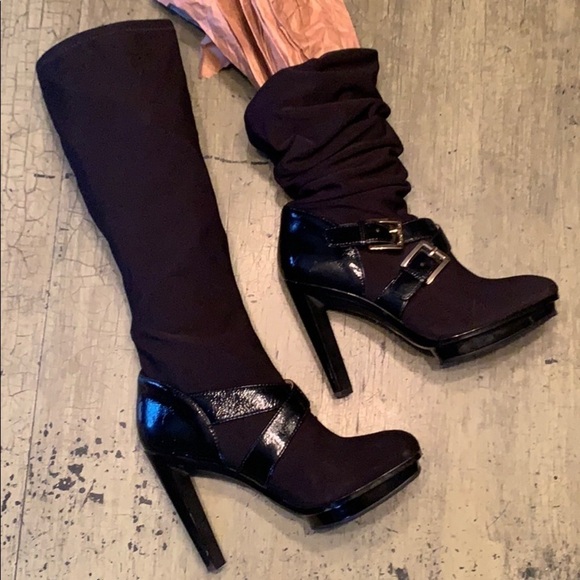 Michael Kors Black Allister Boots - Picture 5 of 16